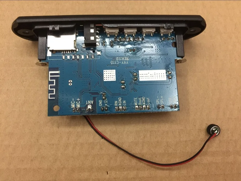 12V / 1A адаптер USB TF беспроводной Bluetooth WMA APE FLAC WAV декодер плата автомобильный аудио