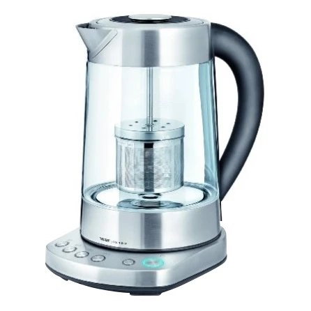 Чайник электрический GEMLUX GL EKTM 502G (Мощность 2500 Вт объем 1.7 л вращение 360°