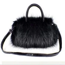 

Plush faux fur children school bags kids mini messenger bags female small pouches for kindergarten baby nursery infants girls