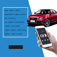 Plusobd смартфон приложение Дистанционное управление автосигнализации Системы Двигатели для автомобиля Start Stop Автомобильные замки/разблокировать для Audi A5 без кнопки START
