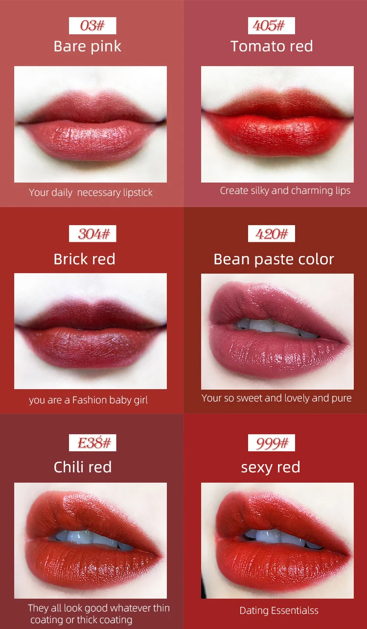 NOVO бархатные Шелковистые матовые губные помады 6 цветов увлажняющие красивые глазурованные водостойкие стойкие губные помады телесного цвета матовые макияж губы