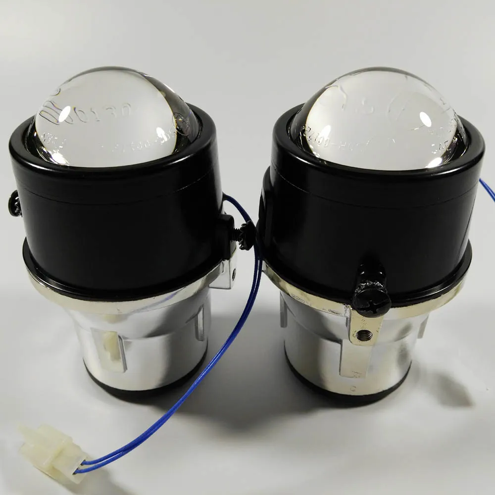 

External parts Lights for honda crv accord fit city front bumper headlights bifocal lens low High beam sport lamps house holder