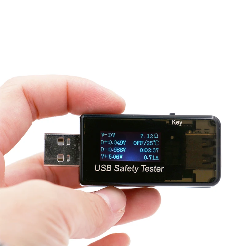 5 в 9 в 12 В 30 в USB ток и напряжение зарядное устройство измеритель емкости QC 2,0 Быстрый тестер напряжения тока Мобильный детектор Скидка 40