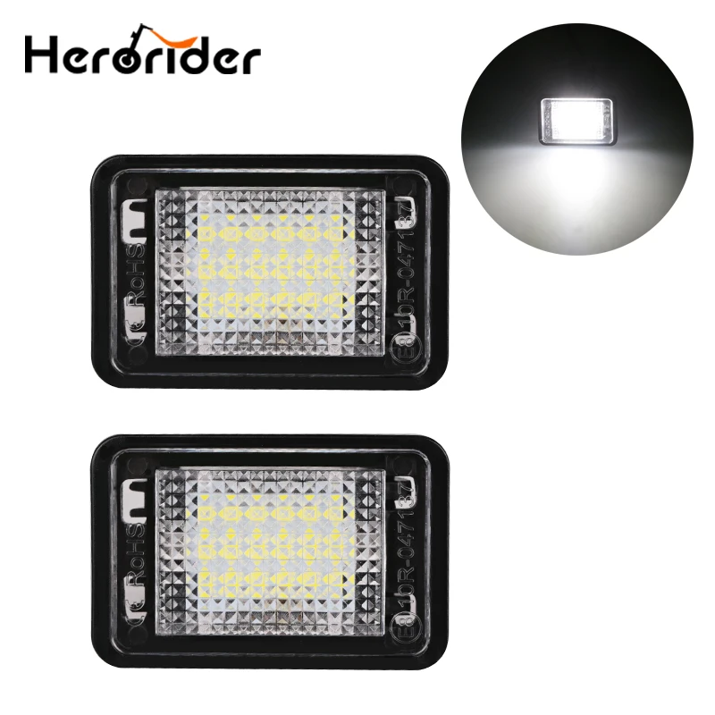 2pcs For MERCEDES BENZ GLK X204 Canbus Error Free LED License Plate Light White 12V LED Number Plate Lamp for Benz Accessories 2pcs For MERCEDES BENZ GLK X204 Canbus Error Free LED License Plate Light White 12V LED Number Plate Lamp for Benz Accessories