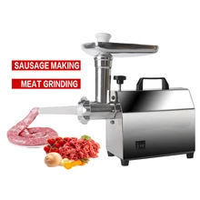 Multifunctional Meat Grinder Mincer Sausage Stuffer Filling Mincing Meat Vegetable Food Chopper Kitchen Food Processors 140W hand cranked meat mincer sausage manual meat grinder multifunctional home for mincing meat vegetable spice blades kitchen tools