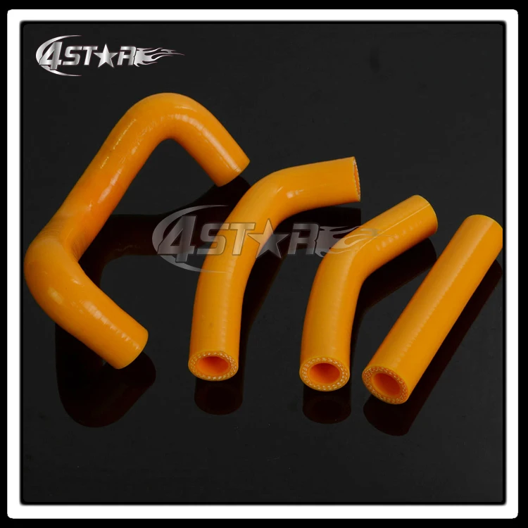 Silicone Radiator Coolant Reinforced Hoses Kit For KTM SX50 09 11 MX