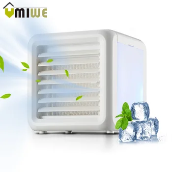 

3-in-1Portable USB Air Cooler Fan Aromatherapy LED Light Air Purifier Mini Silent Desktop Fast Cooling Down Fan for Home Office