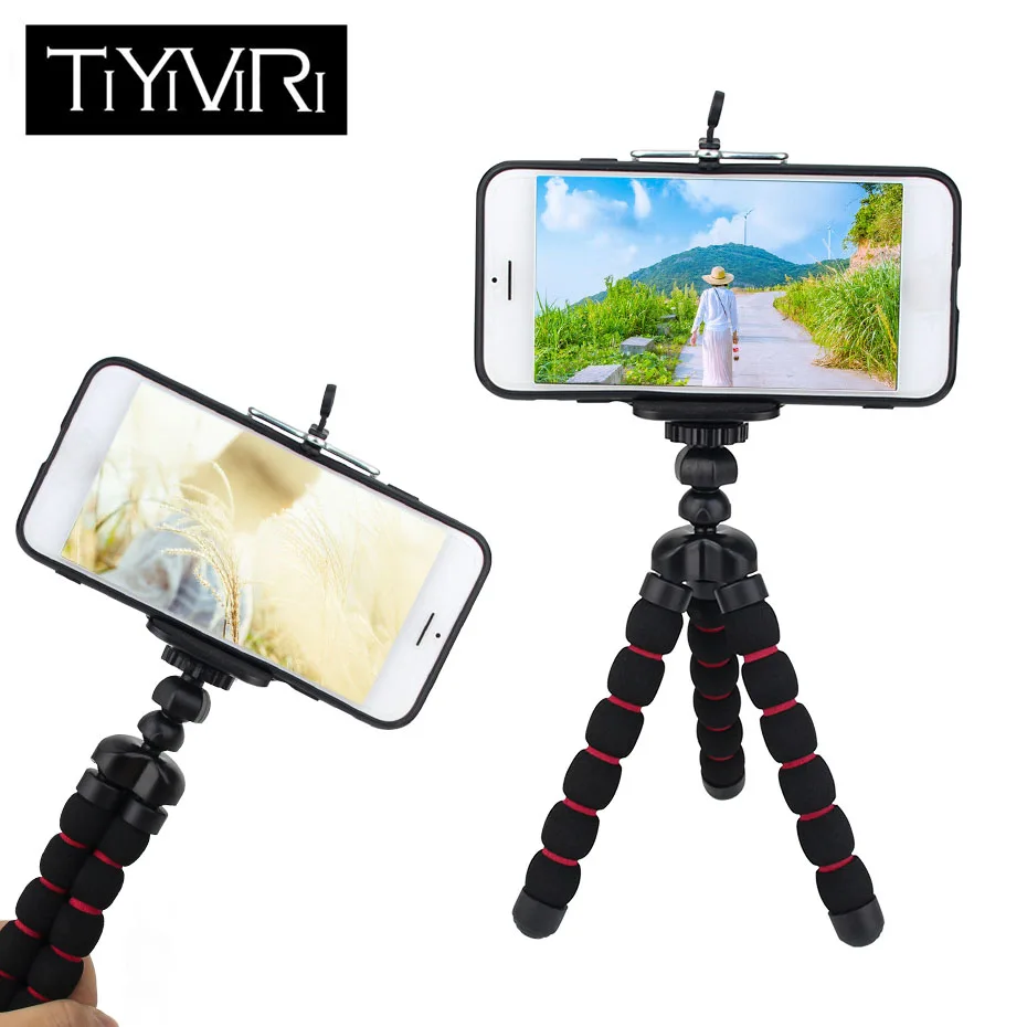 

Gorillapod Octopus Flexible Tripod Stand for GoPro Phone Telefon Mobile Phone Smartphone DSLR Action Camera Tripod Table Desk
