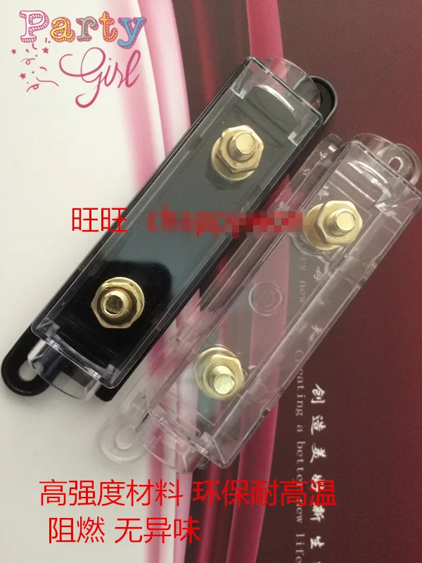 Original new 100% large bolt fuse holder fuse box transparent insurance seat is better than that of ANS-500 high temperature env мобильный телефон android is better than a802 4g 5 0 1800