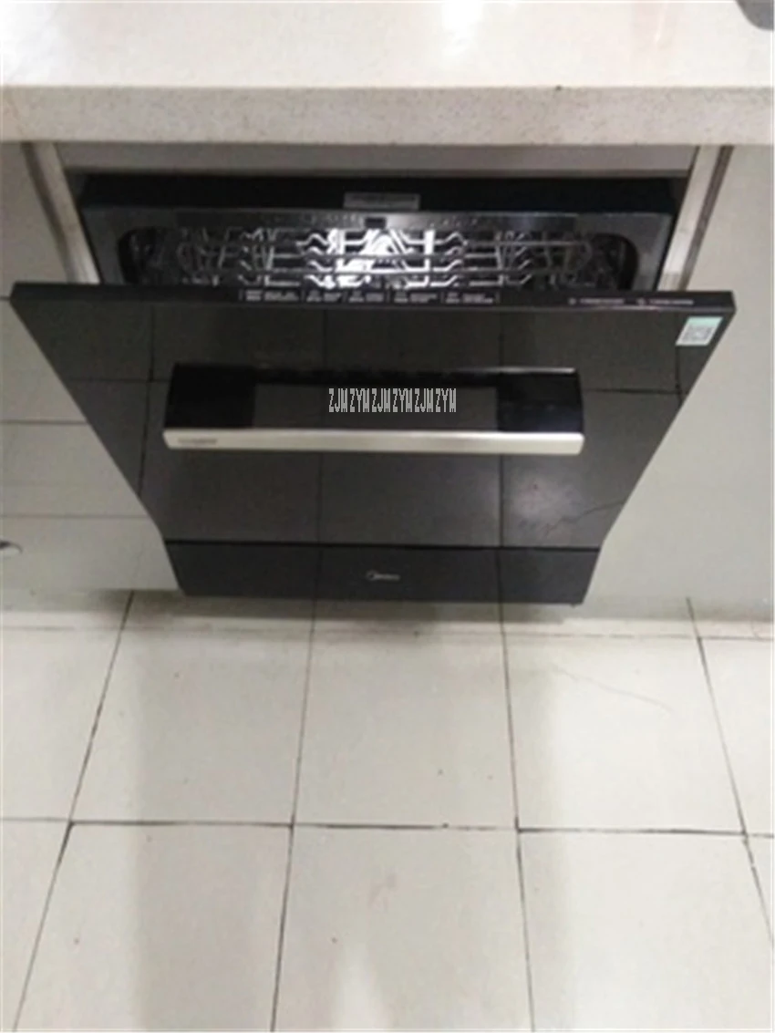 Интеллектуальный WI-FI автоматический посудомоечная машина стерилизации сушки экономии энергии и воды Washdisher встроенный WQP8-W3908T-CN