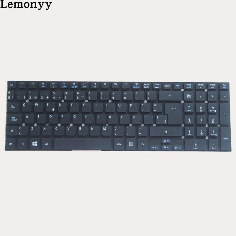 Новая испанская клавиатура для ноутбука для Packard колокол easynote TV11 TS11 P7YS0 TS13SB TS44HR TS44SB TSX66HR TSX62HR SP Клавиатура черного цвета