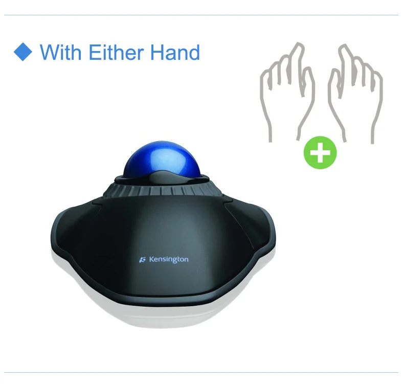 Rato original do trackball de usb da