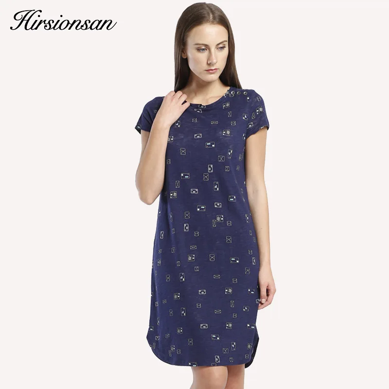 Buy Cheap Brand Printed Women Summer Dress 2017 New Short Sleeve Shift Dress Vintage Party Vestidos Femininos Ladies Casual Shirt Dress