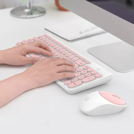 Беспроводная клавиатура и мышь оптическая мышь и клавиатура комбинированная Беспроводная 2,4 ГГц для офиса игровой компьютер ноутбук