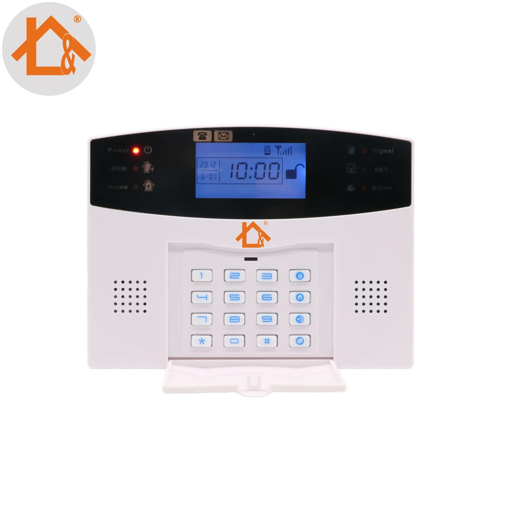 99 Защитная зона LCD Беспроводная GSM сигнализация клавиатура охранная с Pir