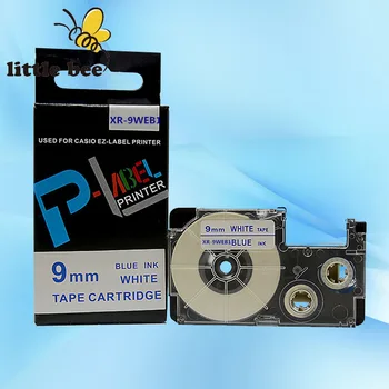 

5Pcs XR-9WEB1 Mixed color 9mm Compatible CASIO label tape XR-9WEB1 XR-9WE1 XR-9X1 XR-9YW1 XR-9RD1 XR-9GN1 XR-9BU1 printer Ribbon
