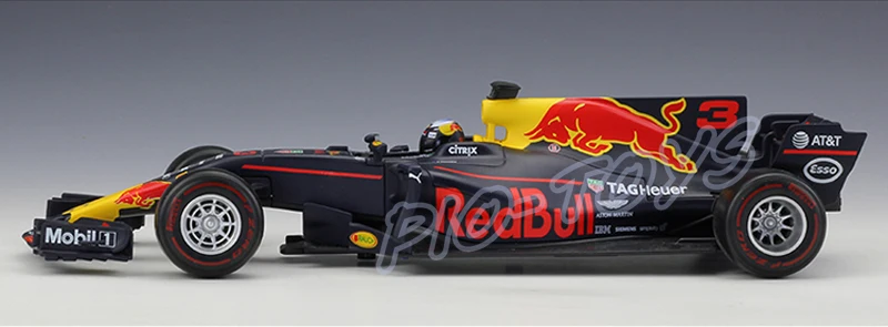 Новая роскошная коллекция подарок формула RB13 1/18 большая металлическая модель гоночной машины автомобиля литые под давлением игрушки автомобили металлический стол статическое украшение