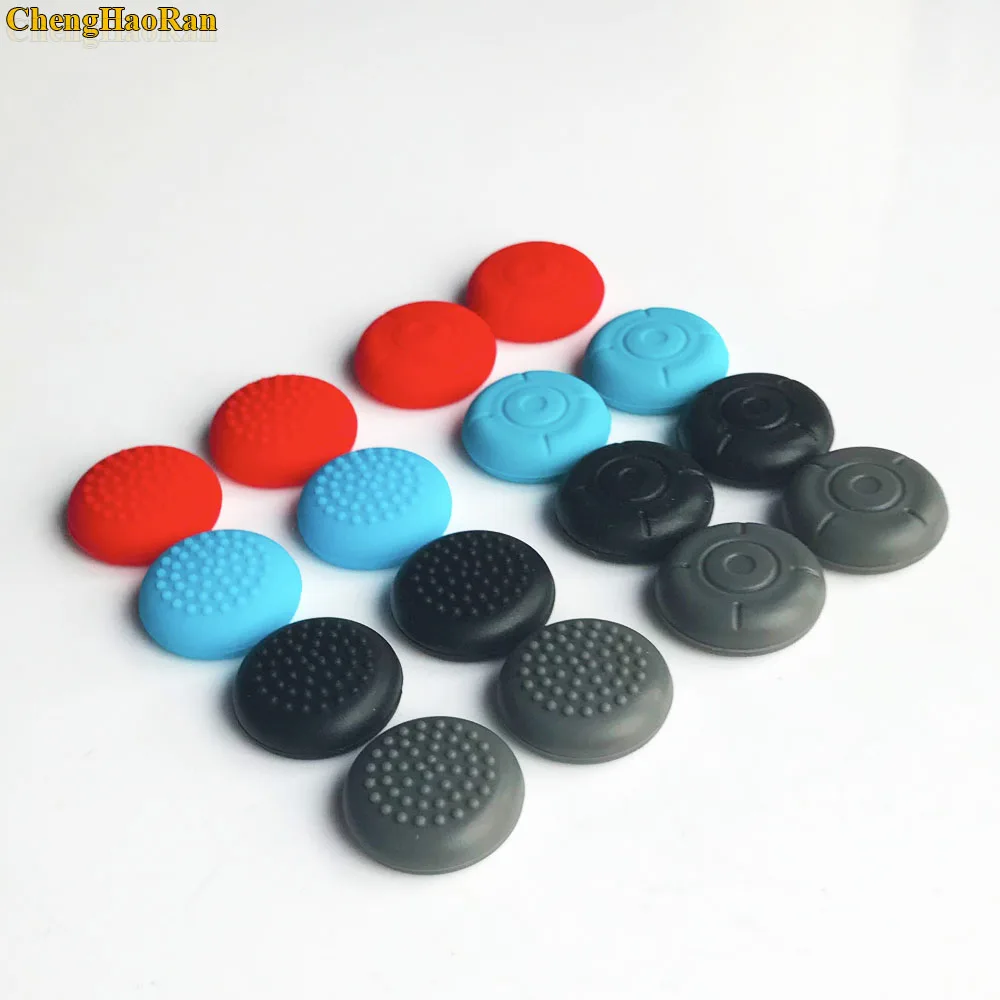 2 pcs Silicone Analog Stick cap Grips Caps for Nintendo Switch NS Joy-Con Controller Sticks case Skin for Joy Con Cover game