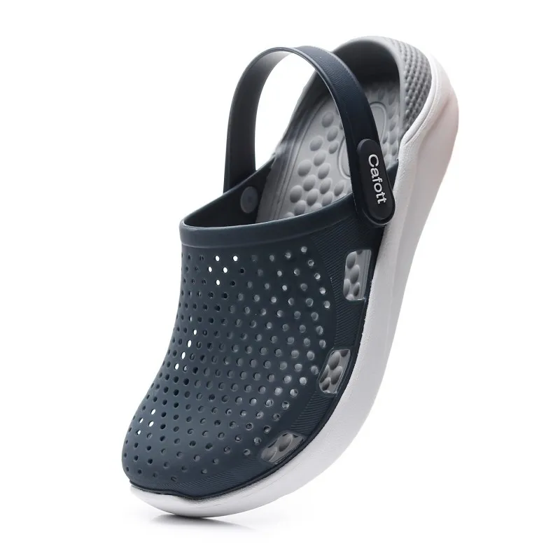 Goede Vrouwen Muilezels   Klompen 2019 Zomer PVC Meisje Flat met Sandalen Brethable Wearable Strand Toevallige Slippers Schoenen Grote Maat 36  45