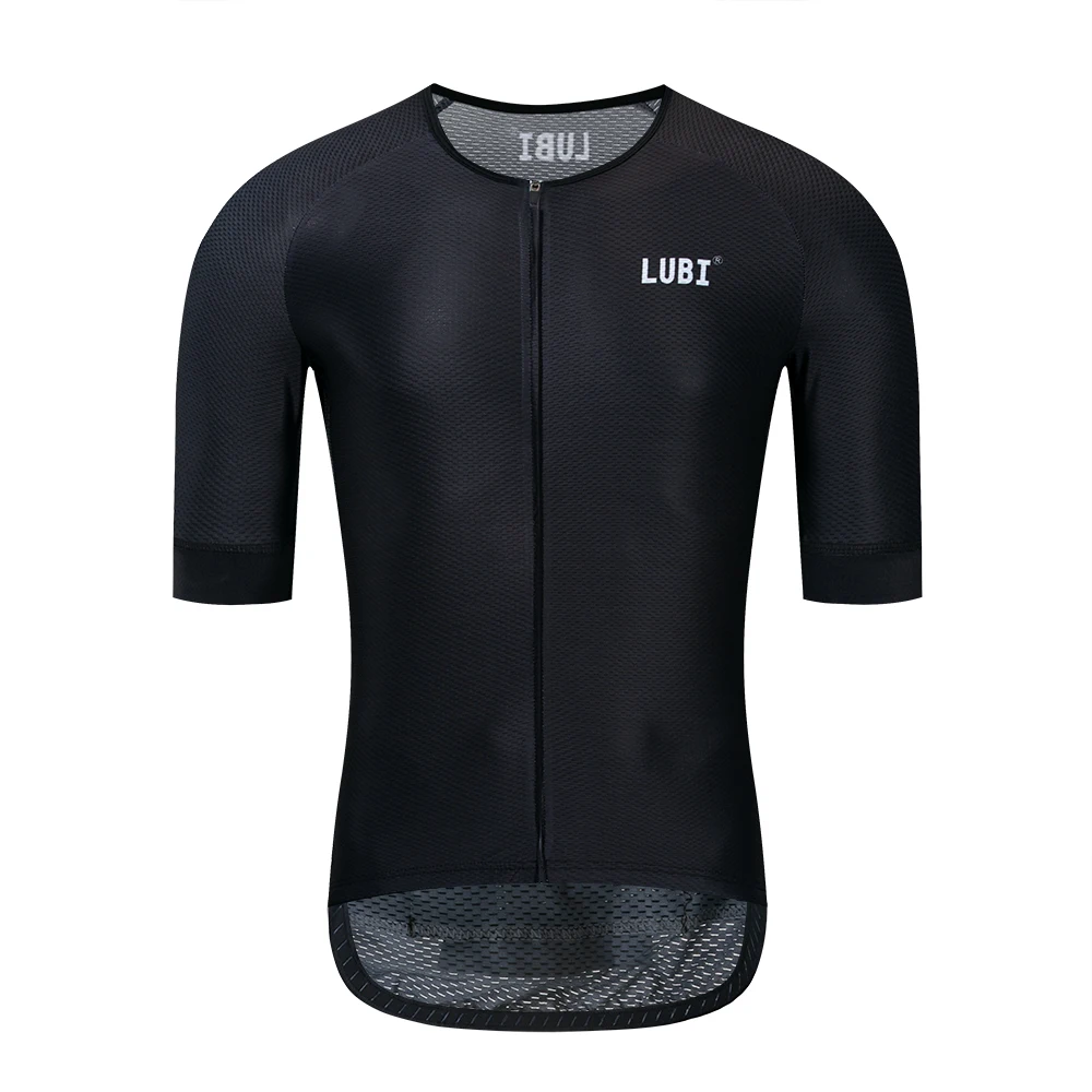 LUBI 5 Colors Cycling Jersey Short Sleeve Men Summer Mountain Bike Clothing Racing MTB Bicycle Clothes Shirt Cycling Clothing