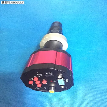

AIBOULLY Video Microscope C-mount 0.7-4.5X Zoom Lens 2 Million Pixel Camera VGA Output PC Welding Mini Single Barrel Lens