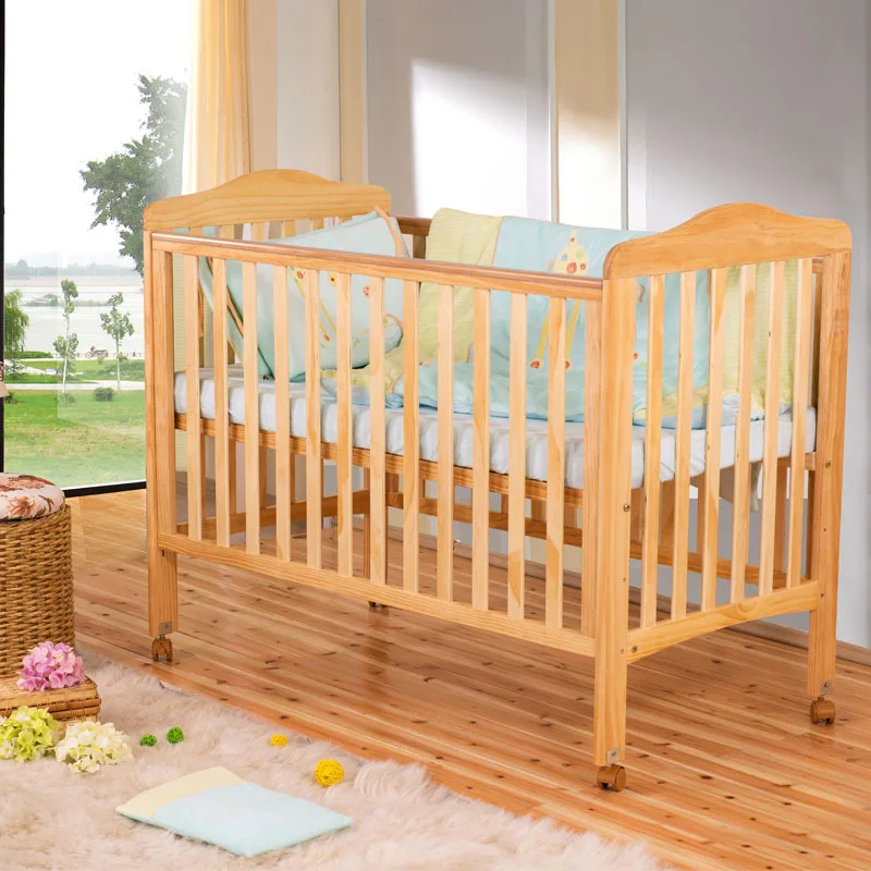 hardwood baby cribs