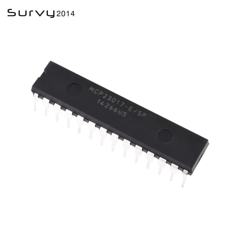 1PCS MCP23017-E//SP DIP-28 16 Bit I//O Expander I2C nouveau