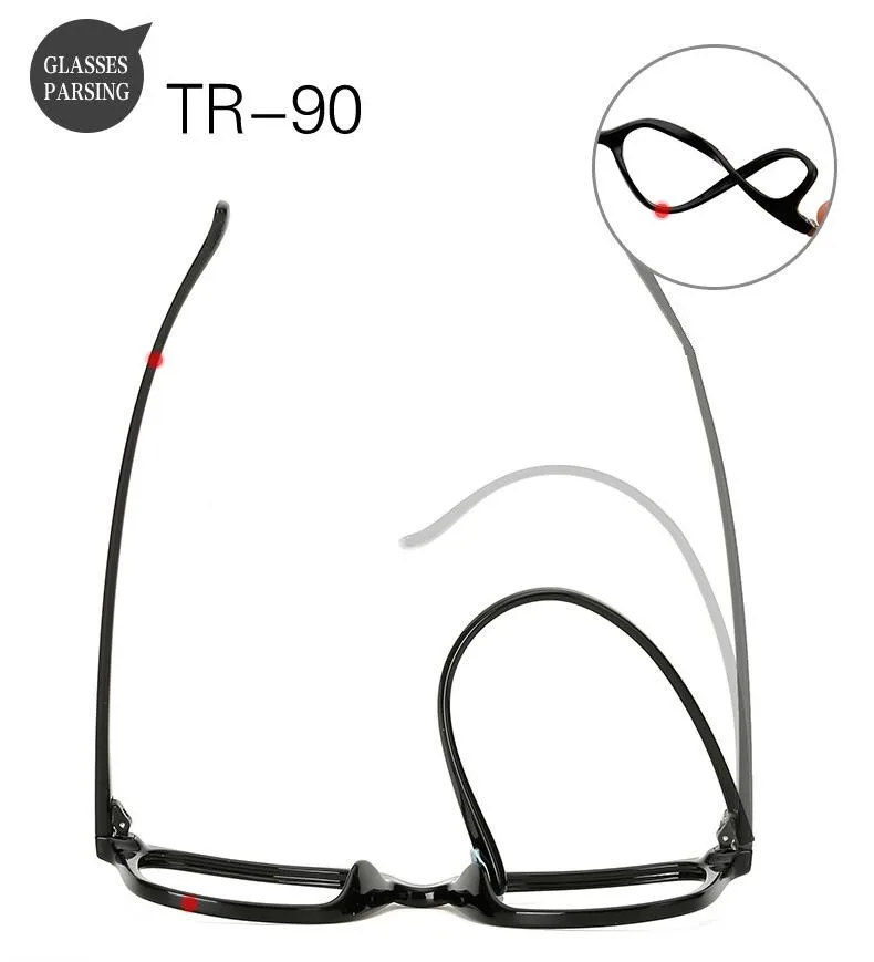 REALSTAR, брендовые очки, очки, оправа для женщин, компьютер, близорукость, оптические, Брендовые очки TR90, оправа, очки для мужчин, Oculos S267