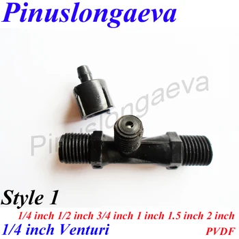 

Pinuslongaeva PVDF (fluorine plastic) Ejector for water pool ozone venturi aerator water ozone ejector for water treatment