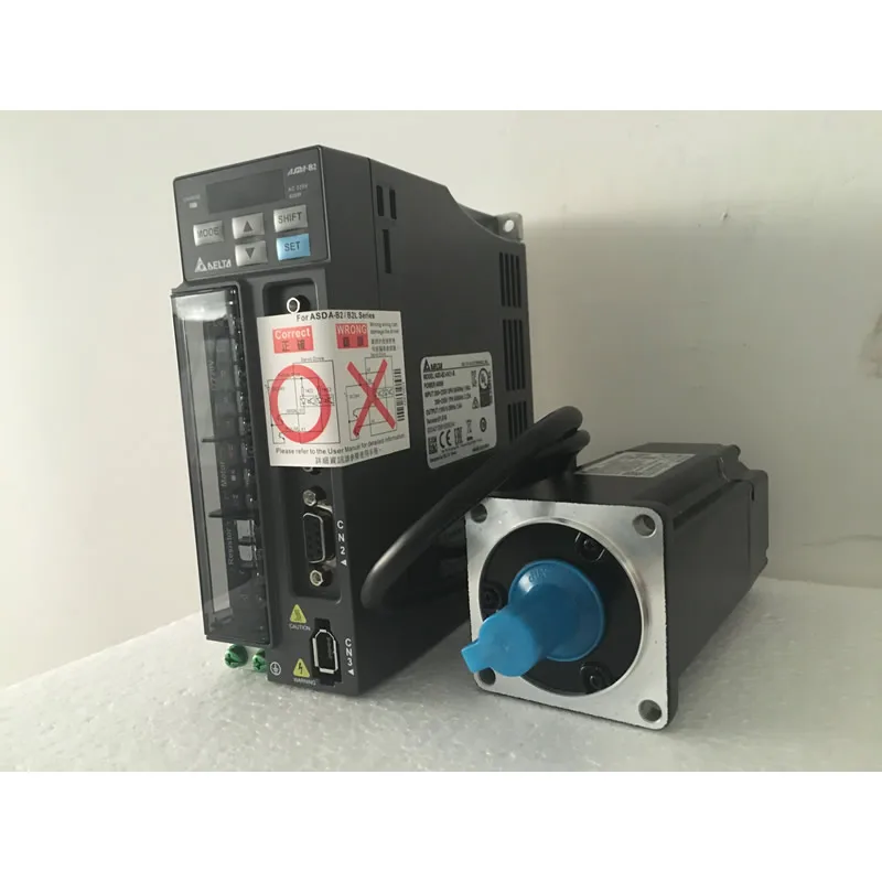 Brand new original Delta 400W Servo Motor and Drive kit 0.4KW 1.27NM