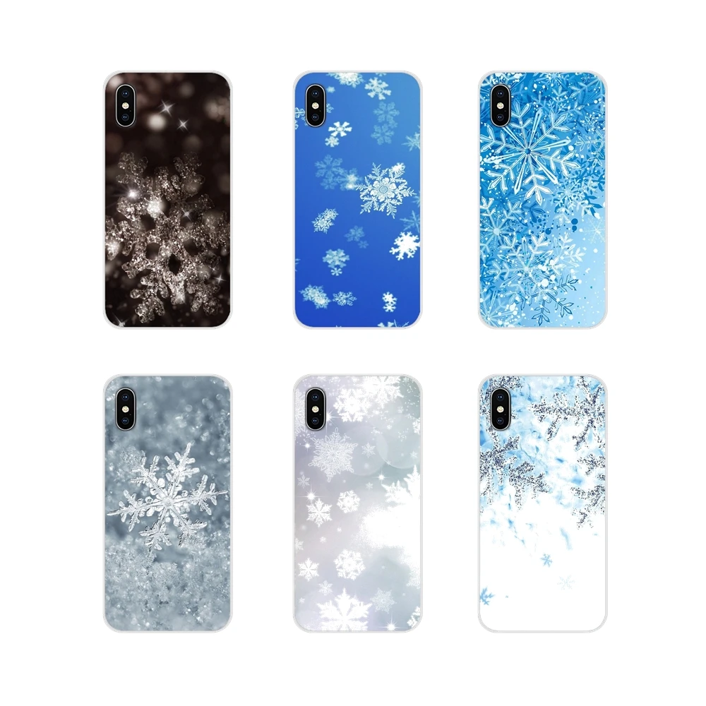 Accessories Phone Cases Covers For Samsung A10 A30 A40 A50 A60 A70 Galaxy S2 Note 2 3 Grand Core Prime Lovely Snowflake | Мобильные