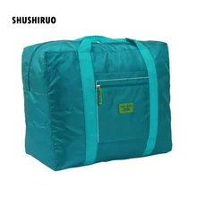 SHUSHIRUO большой емкости Женские багажные дорожные сумки водонепроницаемые Оксфордские складные сумки унисекс мешочек для багажа Органайзер сумки