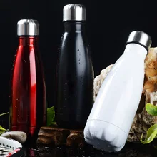 Moda taza de acero inoxidable termo vacío botella mantener frío preservación del calor olla aislamiento barril Bebida Botella de agua en el hogar