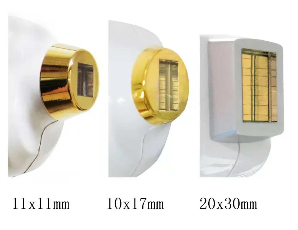 10*18 мм Лазерная эпиляция Ручной монтаж металлическая головка 755 808 1064 нанометровый лазер ручка для удаления волос