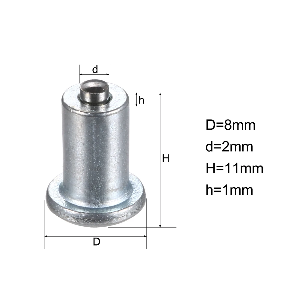 Автомобильные аксессуары шип протектора шины маленькие винты Жесткий сплав снег ногтей анти-штыревые болты для автомобильных шин шпильки Винты авто 100 шт 8*11 мм