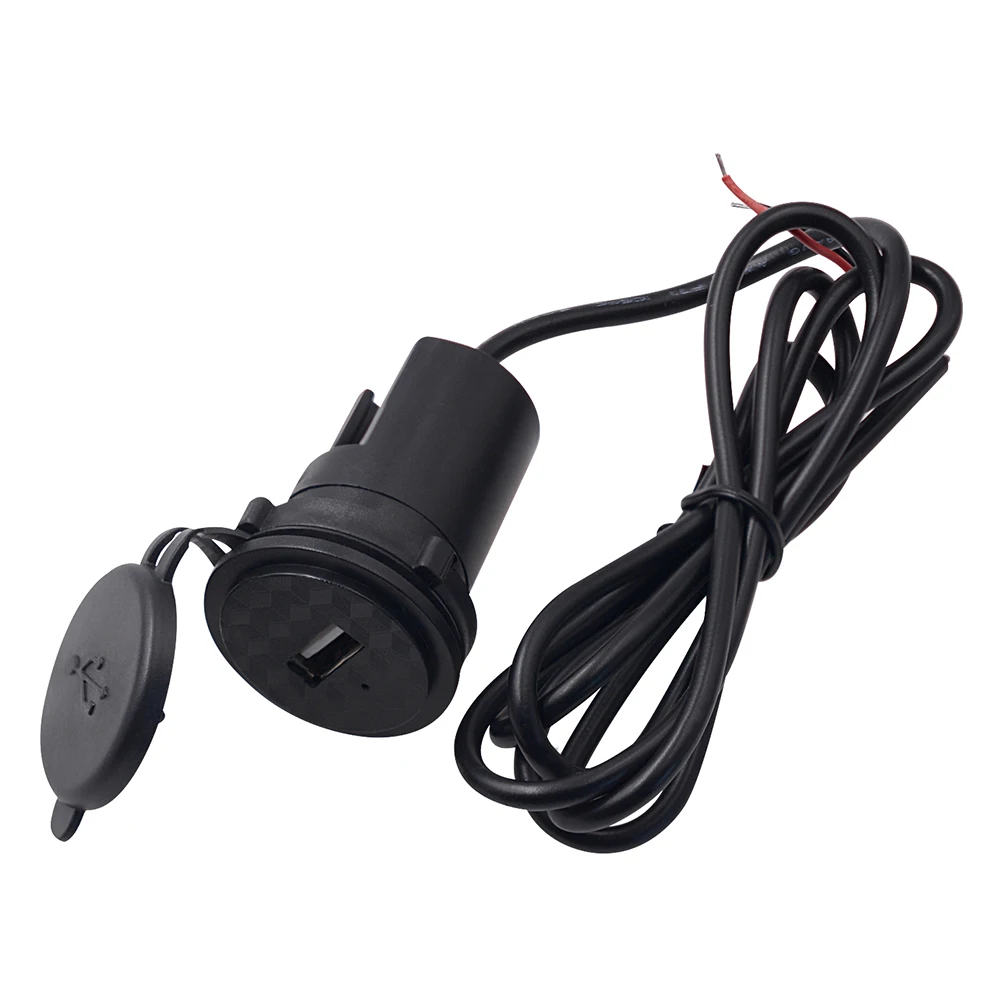 

1.5A 12V USB Charger Motorcycle Mobile Phone Power Supply Charger Waterproof Port Socket