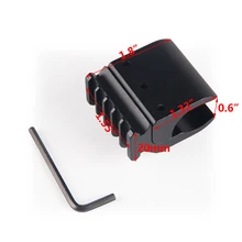 Тактический 20 мм Пикатинни Вивер рельс Базовый адаптер винтовка пистолет прицел конвертер лазерный прицел база фонарик крепление охотничий аксессуар