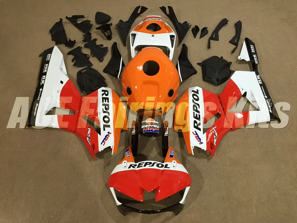 Новые инъекции полный обтекатель двигателя комплект Подходит для Honda CBR600RR F5 2013 600RR 13, 14, 15, 16, 17, ABS Обтекатели Лидер продаж