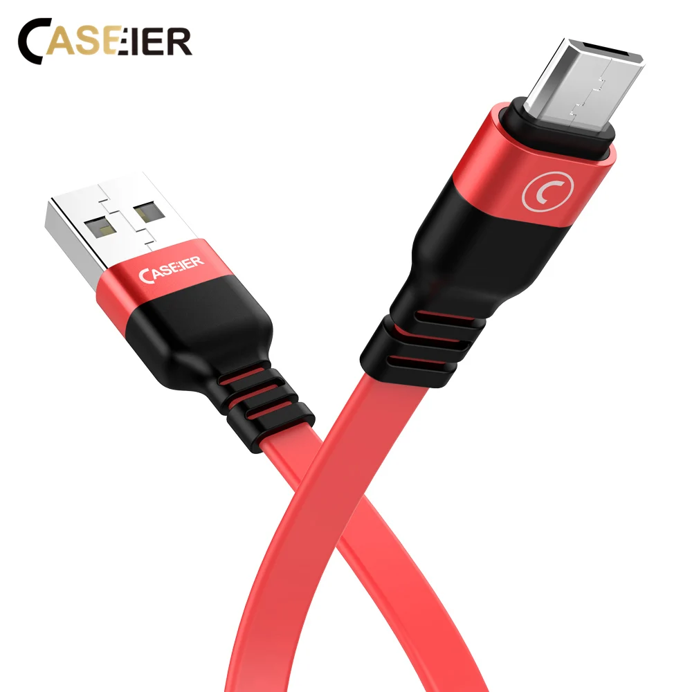 

CASEIER 1M Micro USB Cable 2.3A Fast Charge USB Data Cable For Samsung Xiaomi HUAWEI Tablet Android USB Charging Charger Cables