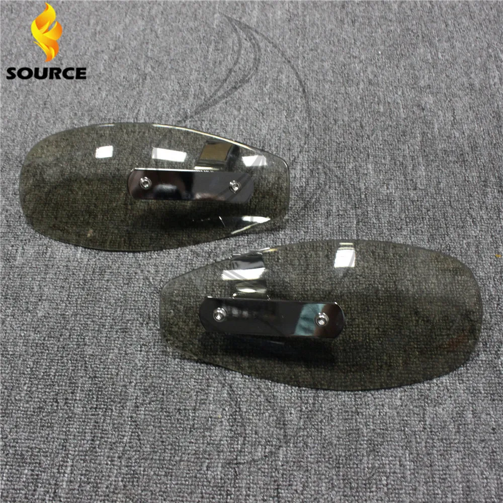 

motorcycle wind shield handle hand guards motocross transparent handguards FOR HONDA CB400 VTEC400 CB-1 VTR250