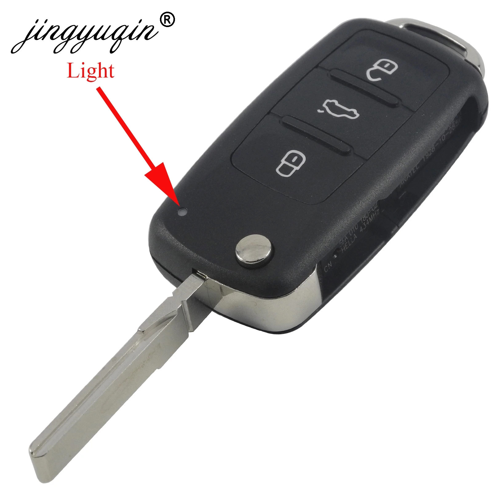 Пульт дистанционного управления jingyuqin 5K0 837 202 AD для VW/VOLKSWAGEN 5K0837202AD