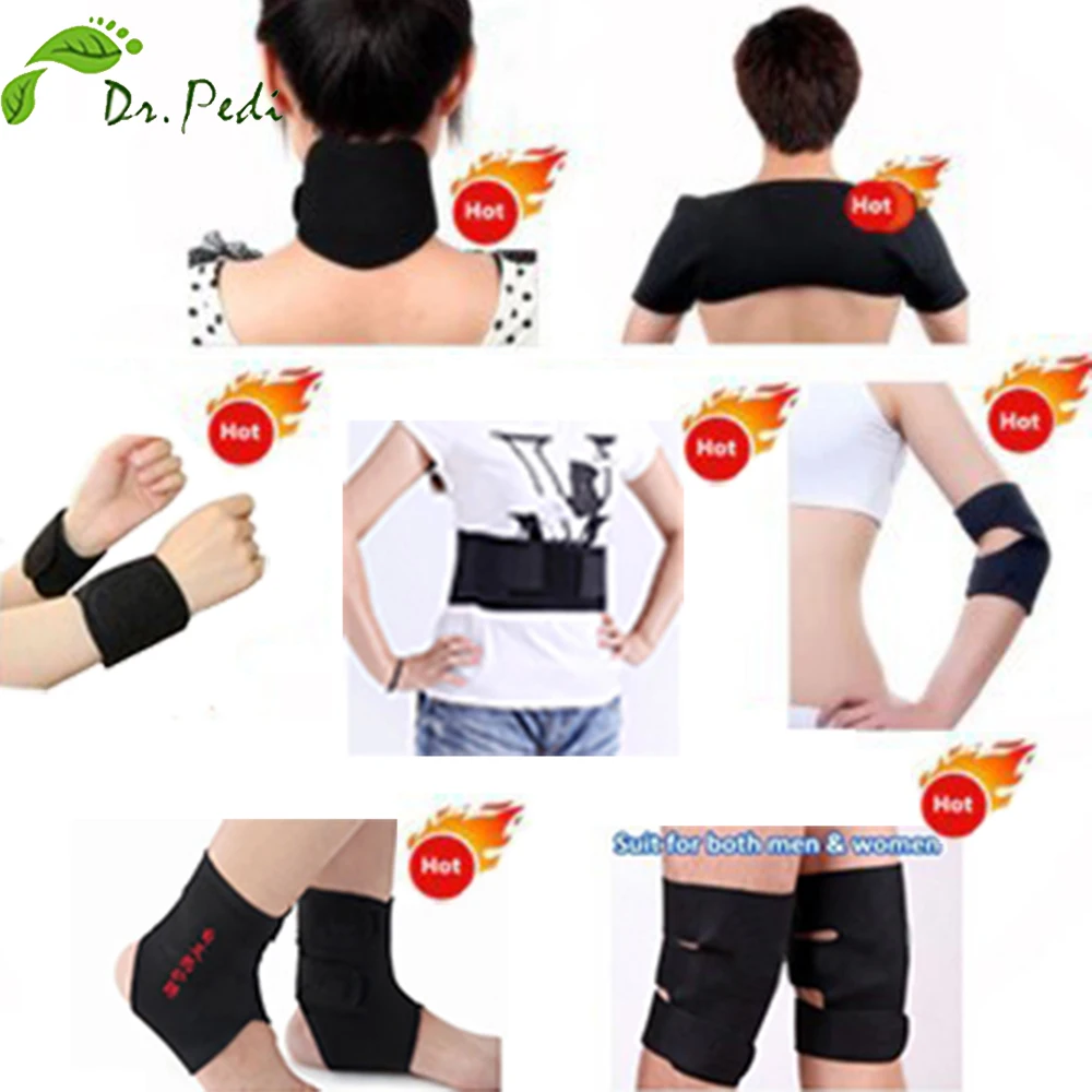 

Tourmaline self-heating waist belt kneepad neck wrist ankle support shoulder pad elbow magnetic therapy Braces set health care