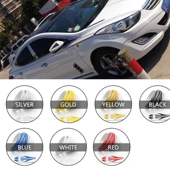 

1 Pcs 9.8m Universal Double Line Pinstripe Tape Decal Car Motorbike Stripes Exterior Vinyl Decal For Auto Camper Boat Truck Etc