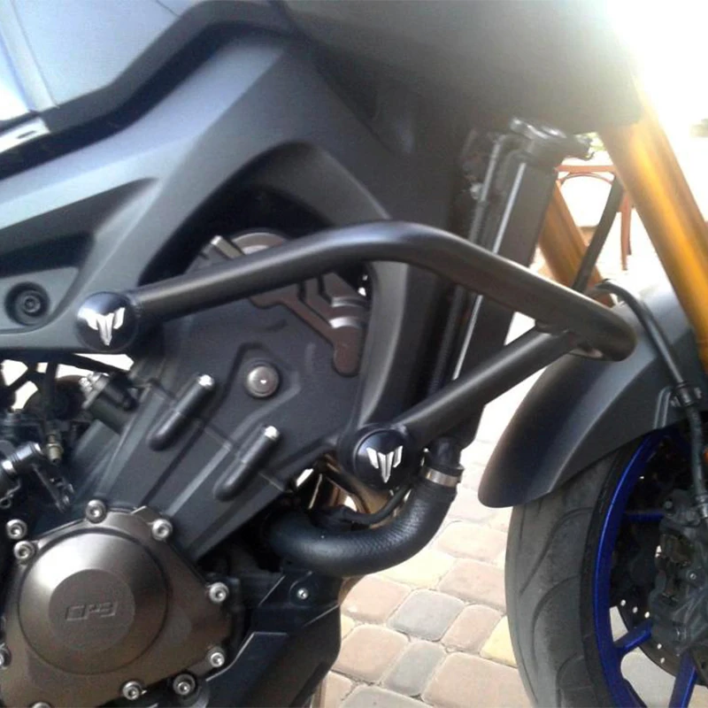 Для Yamaha MT09 MT-09 FZ09 FZ-09 2013 новая мотоциклетная защита двигателя, защита рамы, бампер