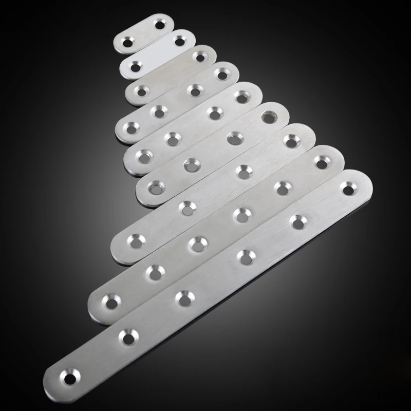 

Furniture Corner Protector Stainless Steel Corner Brackets for Furniture Fittings Furniture Hardware Straight type