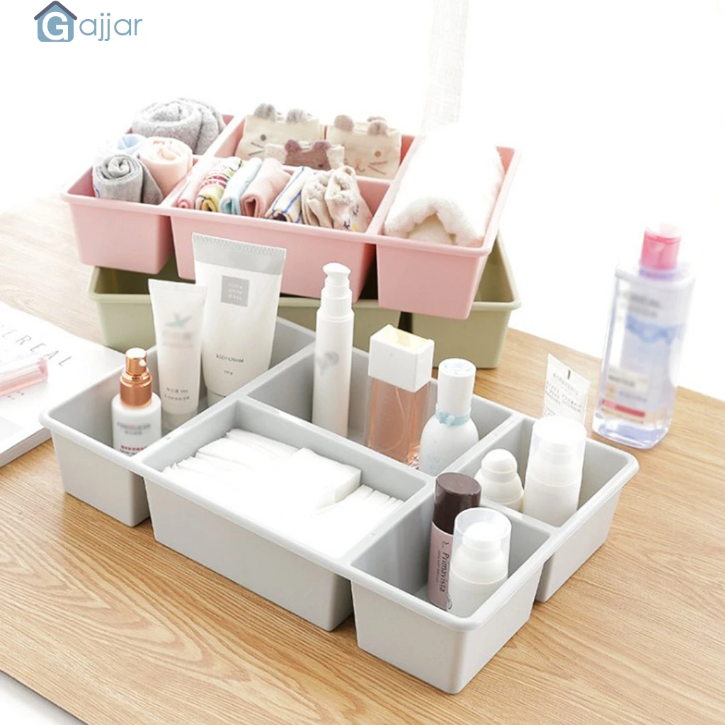 

2019 New Desktop Storage Box Cosmetic Skin Care Products Plastic Storage Rack Dropshiping 19APR10