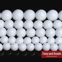 Free Shipping Natural Stone White Coral Round Beads 15″ Strand 4 6 8 10 12MM Pick Size For Jewelry Making No.CO3
