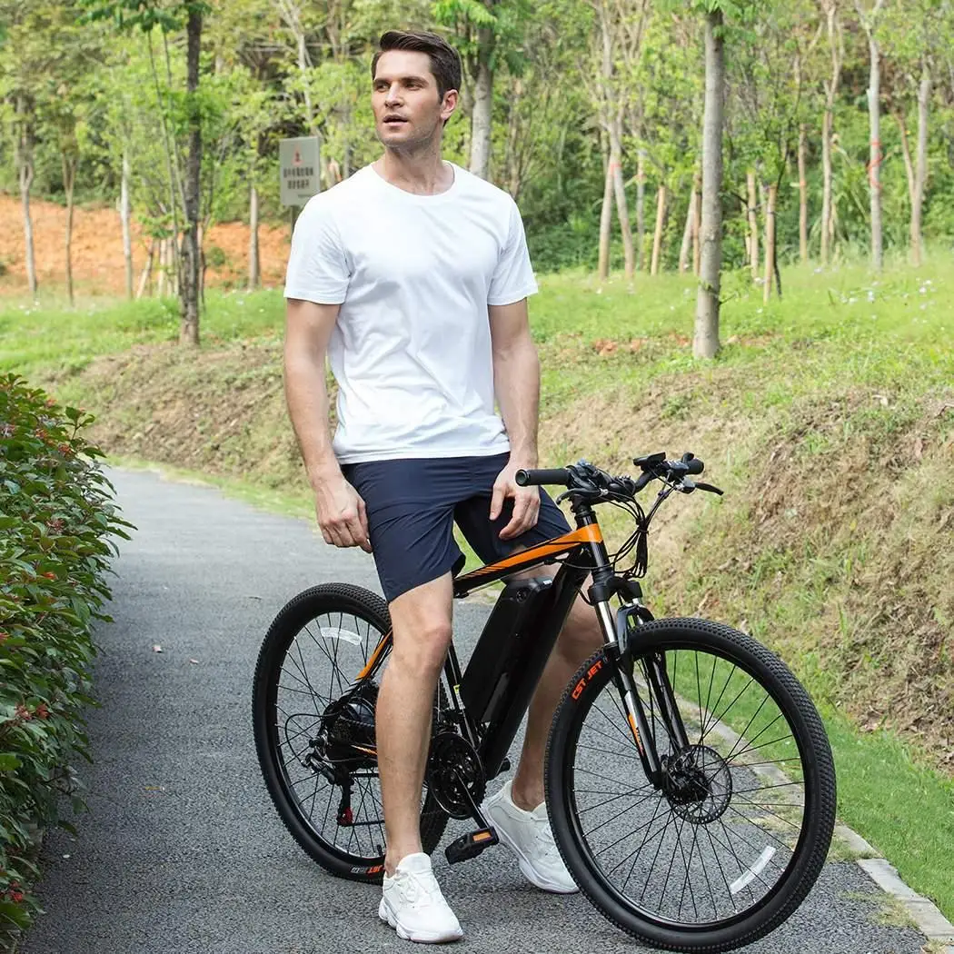 Sale New 26 inch Variable Speed Electric Mountain 8A Lithium Ion Battery 350W 36V Bicycle Aluminum Alloy Disc Brake 5