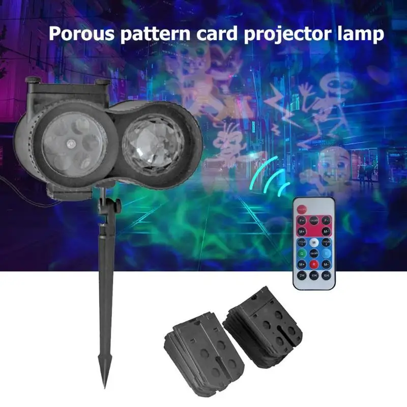 

20 Patterns Waterproof Projector Lamp Landscape Light Xmas Halloween Decor