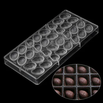 

New arrival bakeware pan egg chocolate molds,wholesale kitchen baking tools polycarbonate moulds for mini chocolate eggs